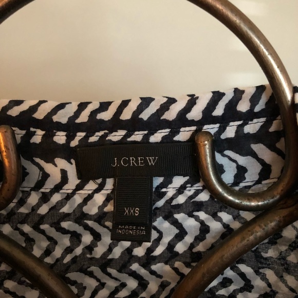 J. Crew Long Sleeve XXS Blouse - Picture 3 of 5